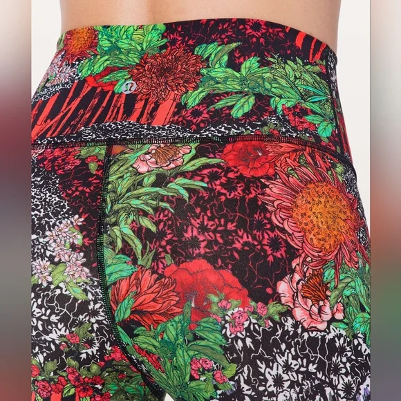 Lululemon Wunder Under Hi-Rise Tight 28" In Zen Garden Multi - Picture 4 of 13